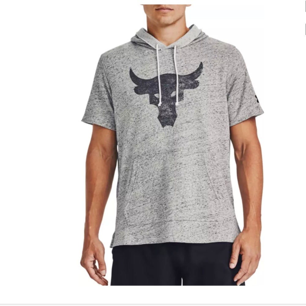 Project Rock Under Armour Short Sleeve Hoo…